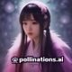 林晓萌，萝莉乐园创始人，扎着双马尾的年轻女性，背景为明亮的创作工作室，专注而充满活力