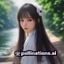 用户绘梦师的头像，手持画笔的插画风格女生，暖色调背景